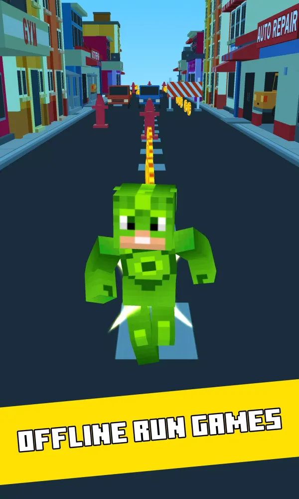 Zrzuty ekranu Gekko Moonlight Masks Run Game