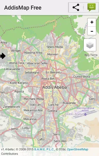 Скриншоты AddisMap Free