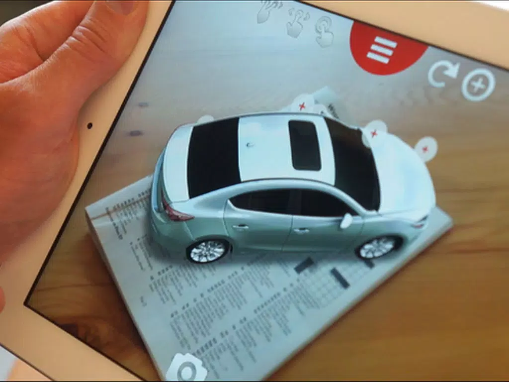 ภาพหน้าจอของ Virtual Mazda3 iPad 