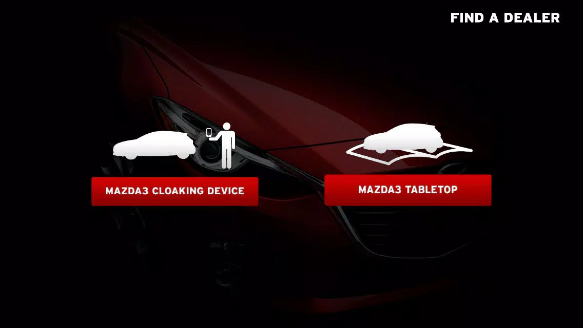 ภาพหน้าจอของ Virtual Mazda3