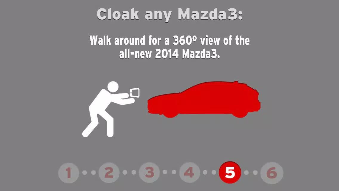 ภาพหน้าจอของ Virtual Mazda3