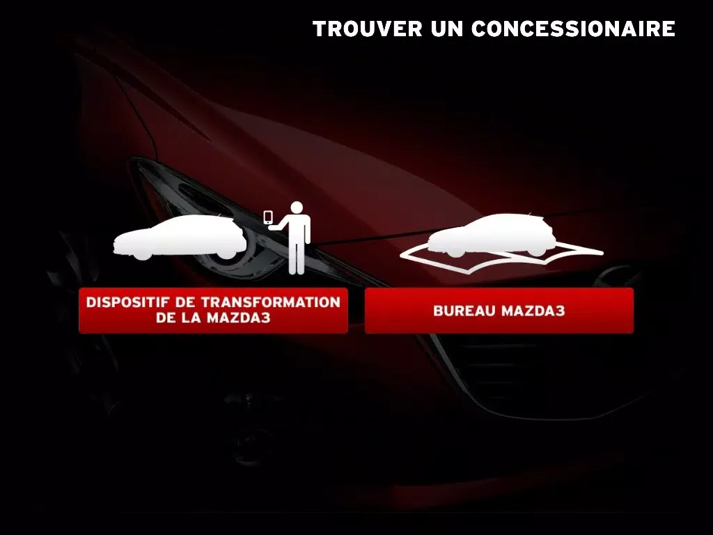 صور Mazda3 Virtuelle iPad 