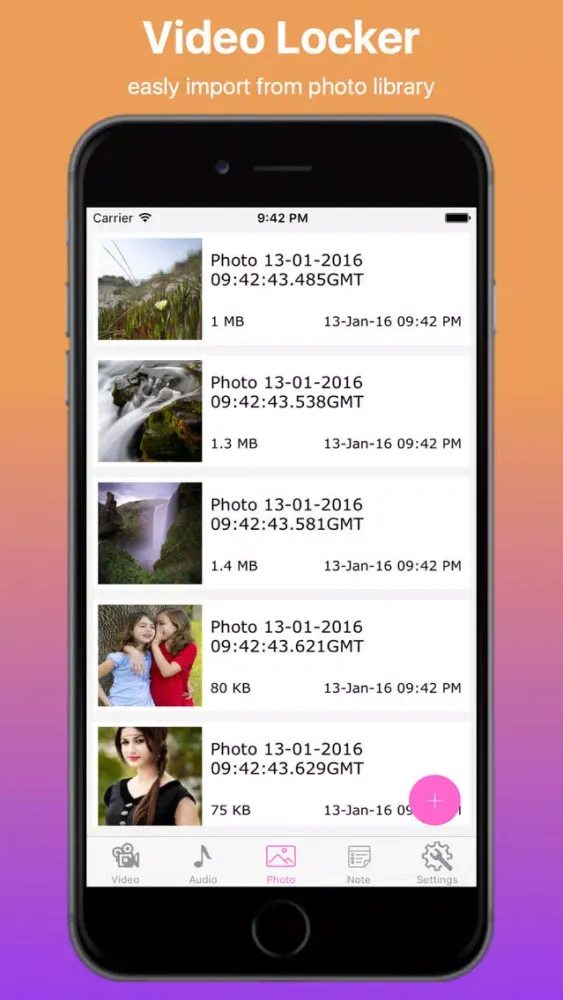 iFiles Locker Pro Screenshots