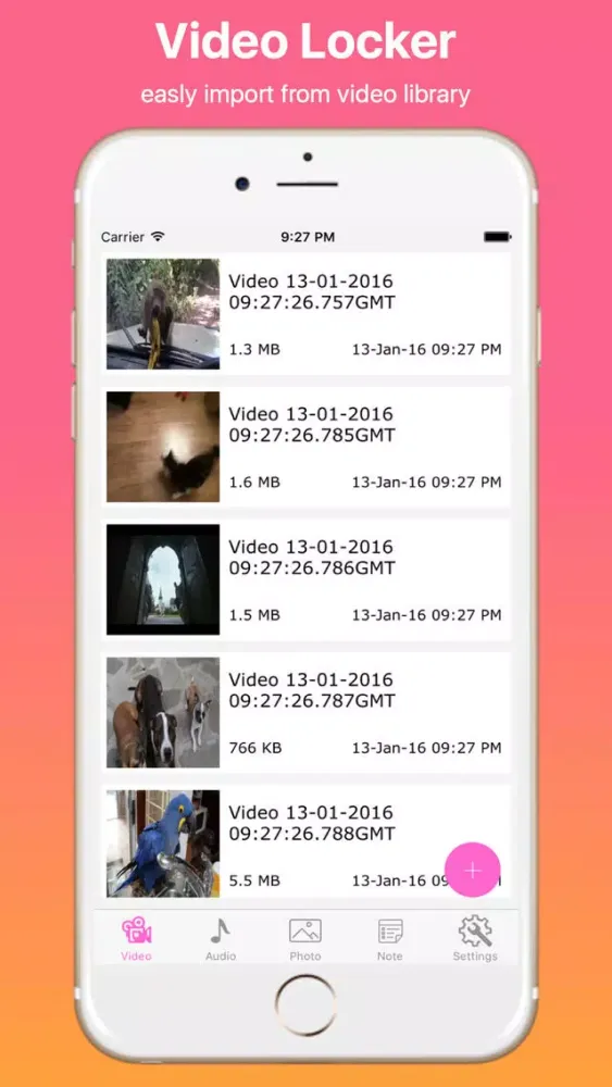 iFiles Locker Pro Screenshots