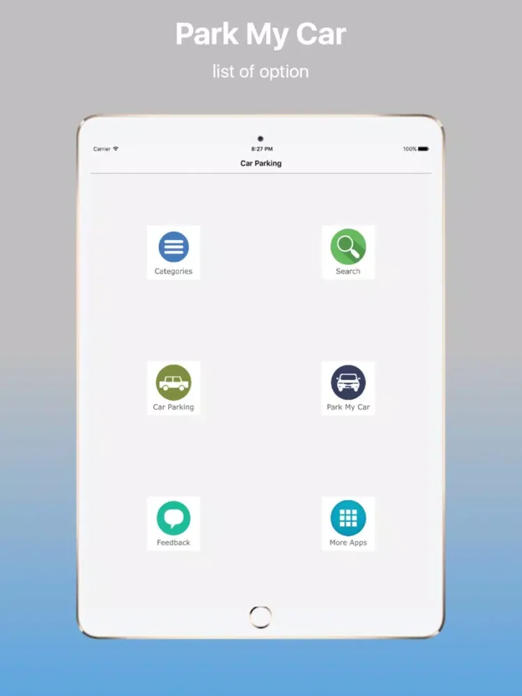 ภาพหน้าจอของ Park My Car and Find My Car iPad 