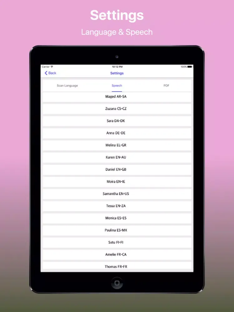 Capturas de tela do Russian iCamScan PDF with Notes iPad 