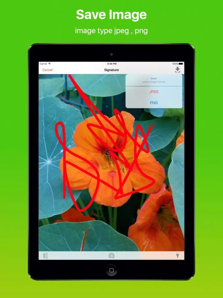 Capturas de pantalla de Create Your Signature iPad 
