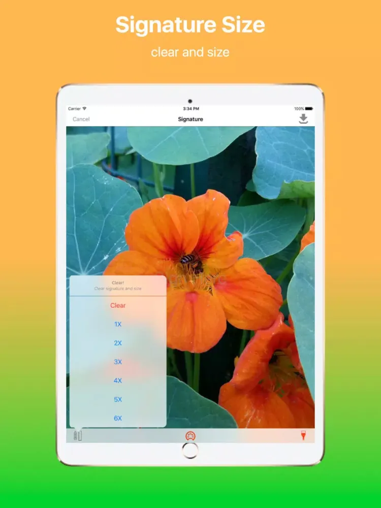 Capturas de pantalla de Create Your Signature iPad 