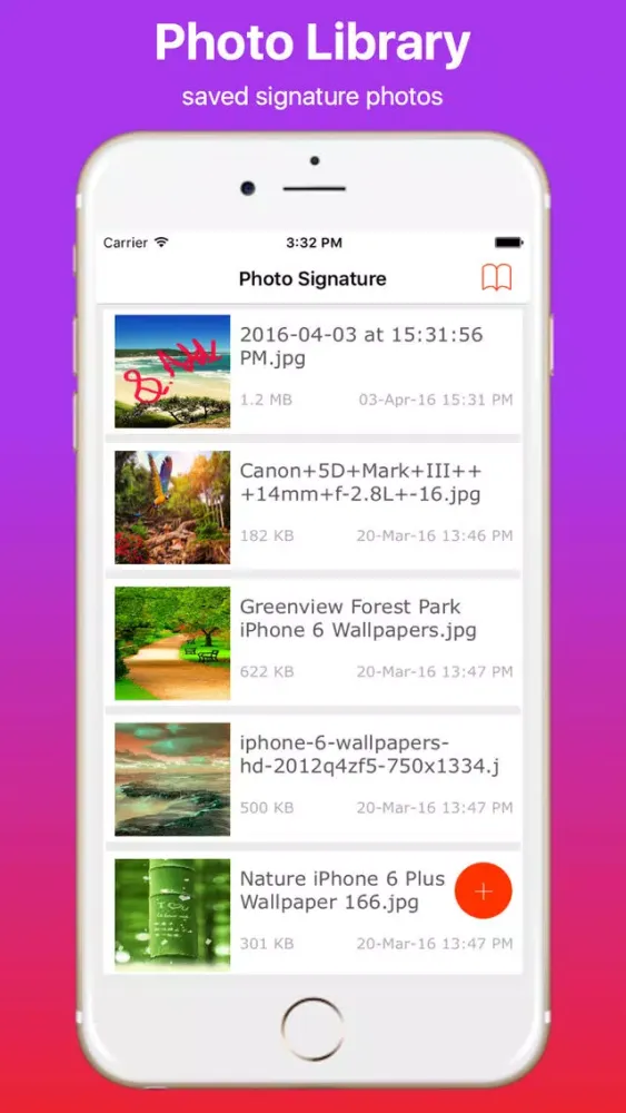 Capturas de pantalla de Create Your Signature