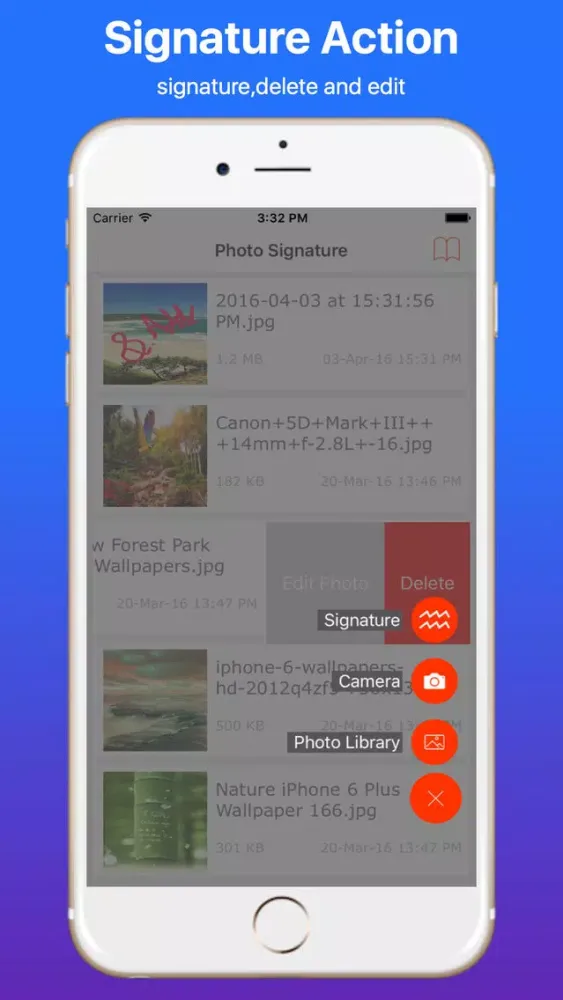 Capturas de pantalla de Create Your Signature