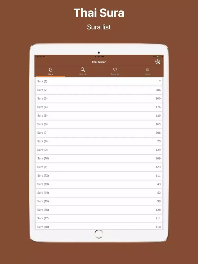 Thai Quran and Easy Search iPad  スクリーンショット