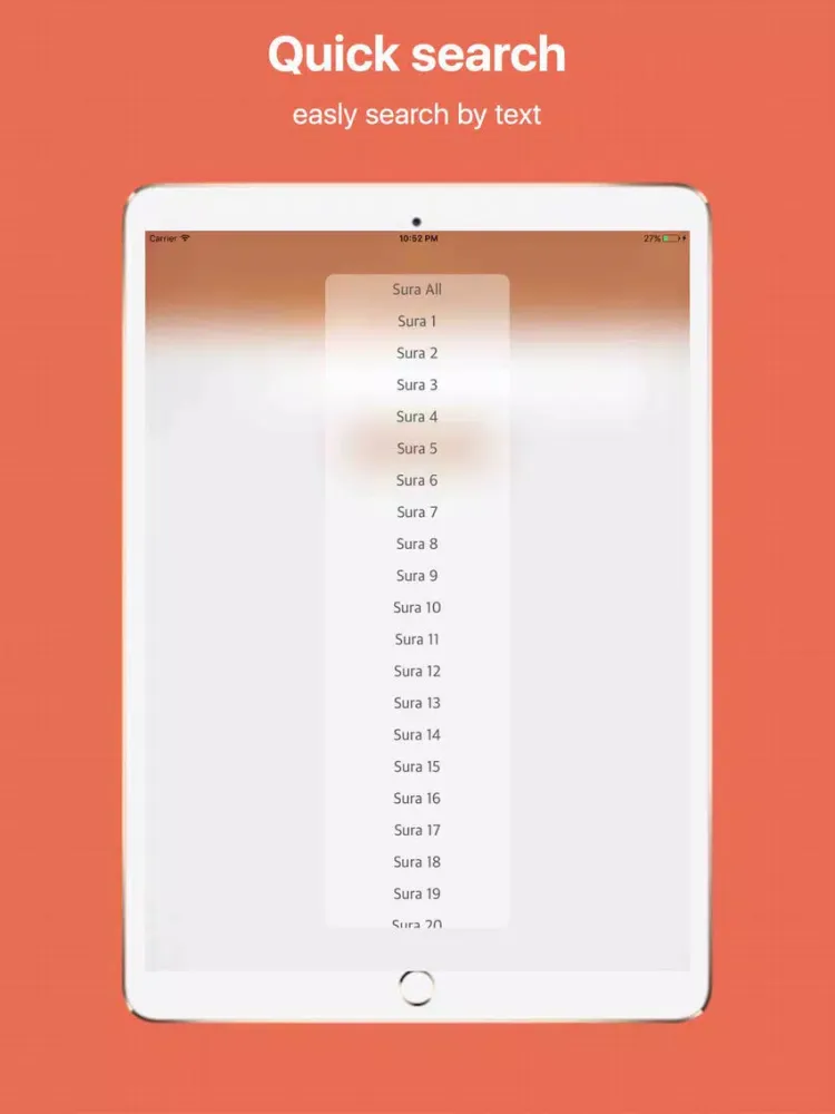 Thai Quran and Easy Search iPad  スクリーンショット