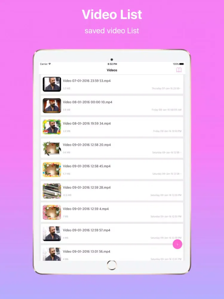 Master iVideo Editor Professional iPad  Screenshots