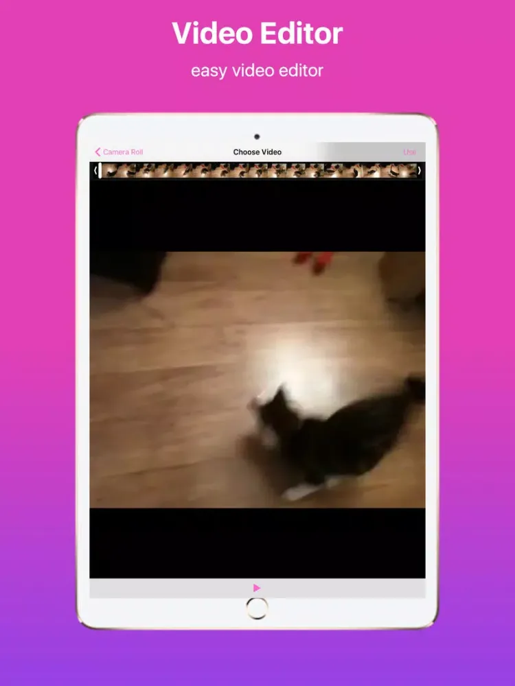 Master iVideo Editor Professional iPad  Screenshots