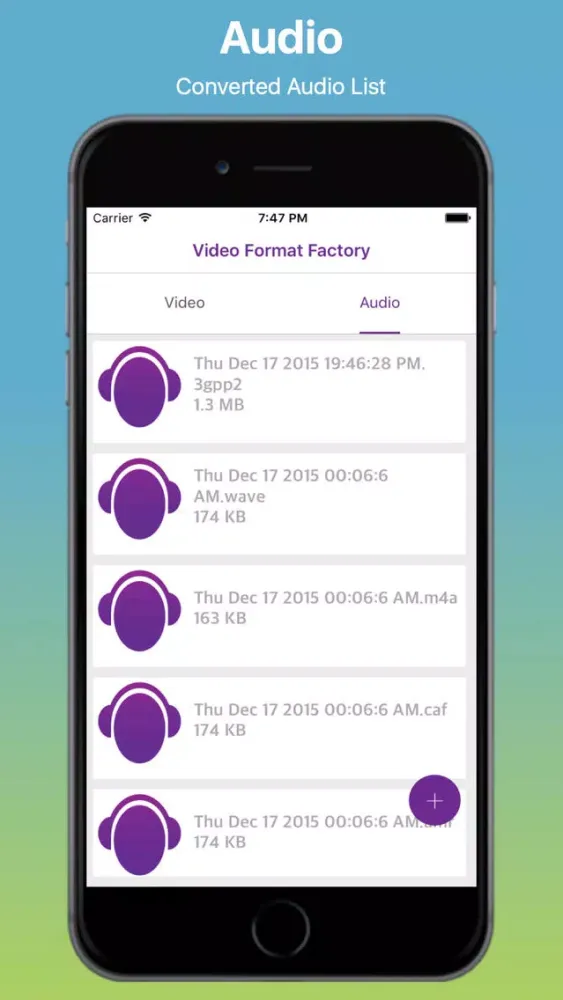 Ảnh chụp màn hình của iVideo Format Factory