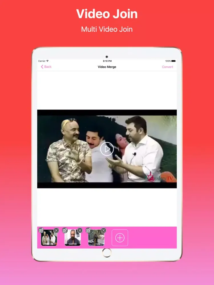 تصاویر Video Mixer and File Manager iPad 