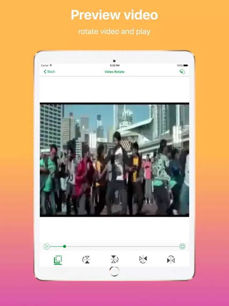 360 Video Rotate iPad 应用截图