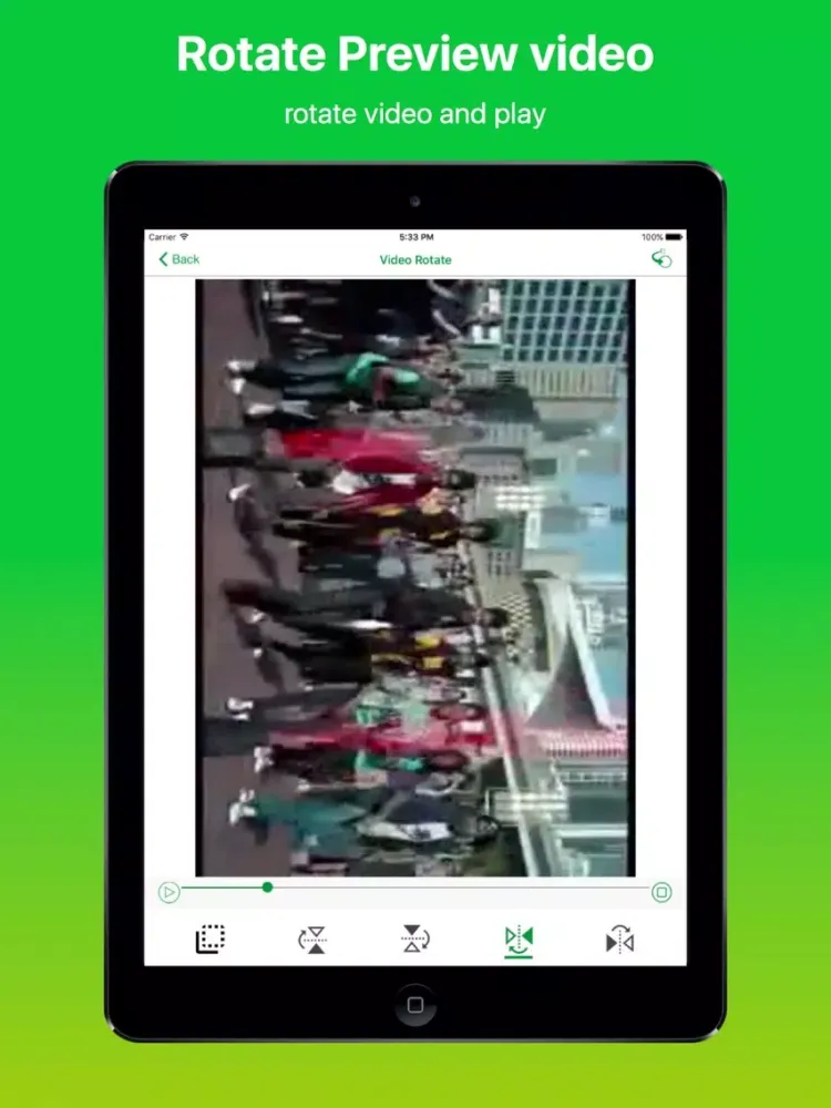 360 Video Rotate iPad 应用截图