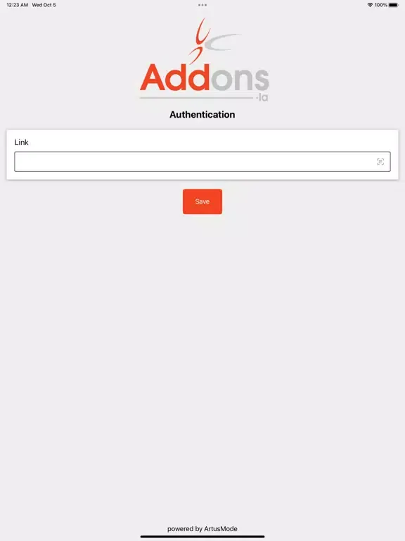 Ảnh chụp màn hình của AddOns.LA iPad 