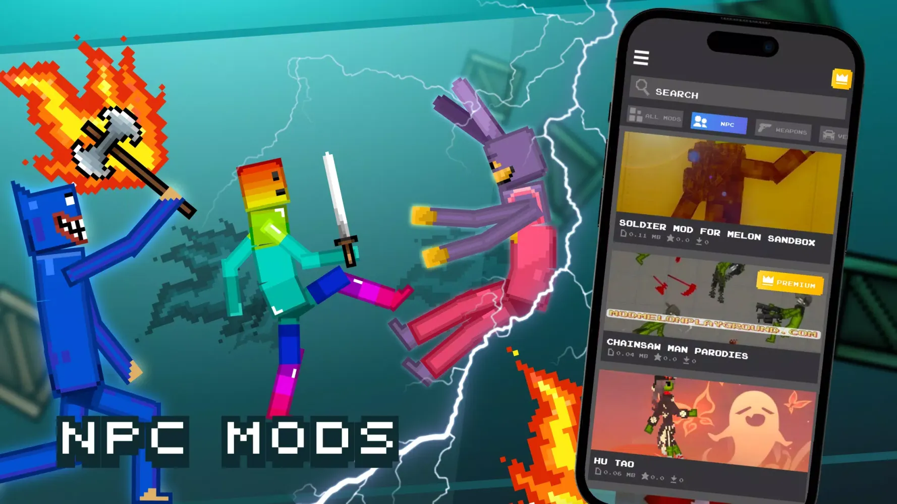 Mods for Melon Playground Screenshots