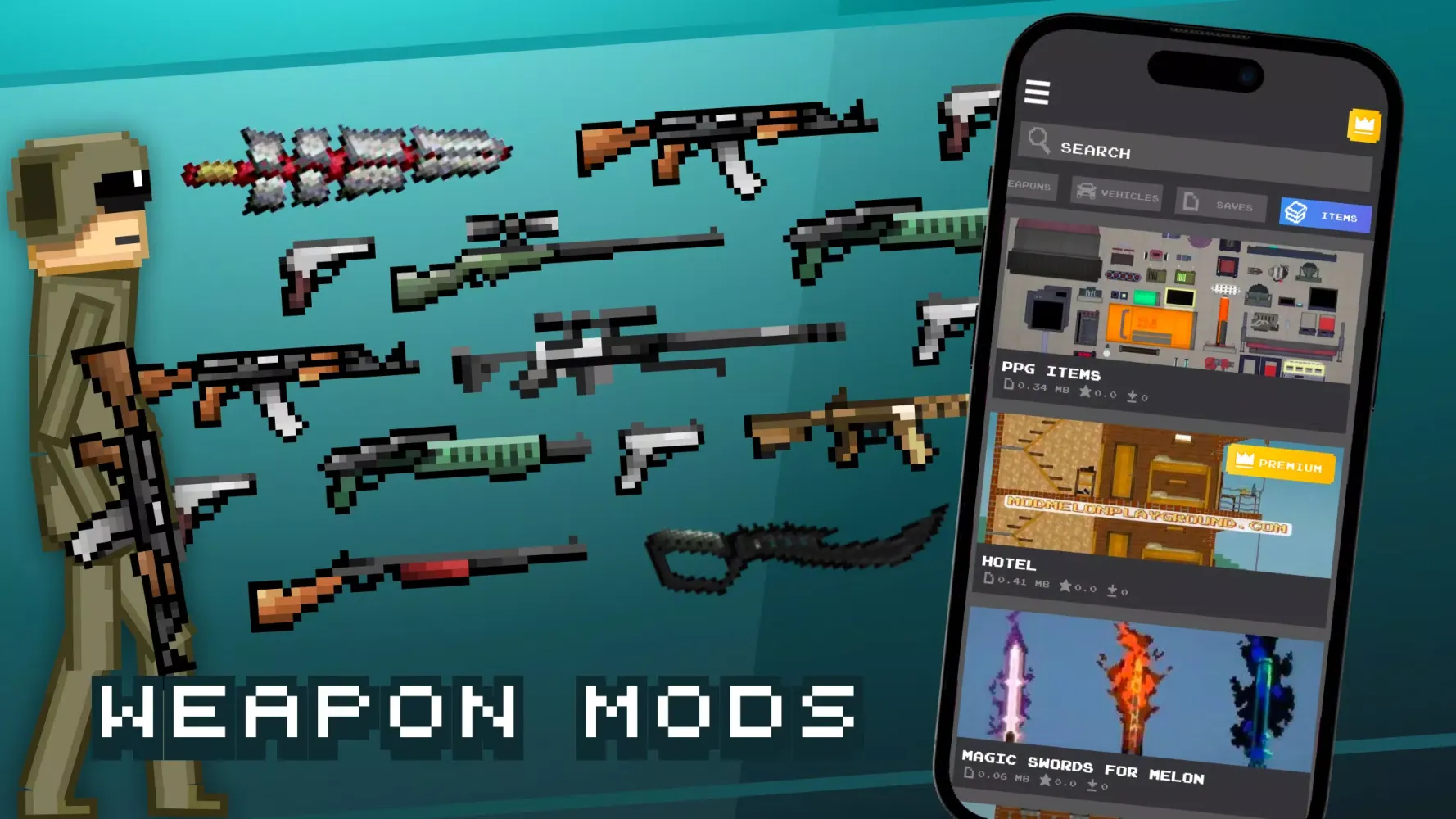 Mods for Melon Playground Screenshots