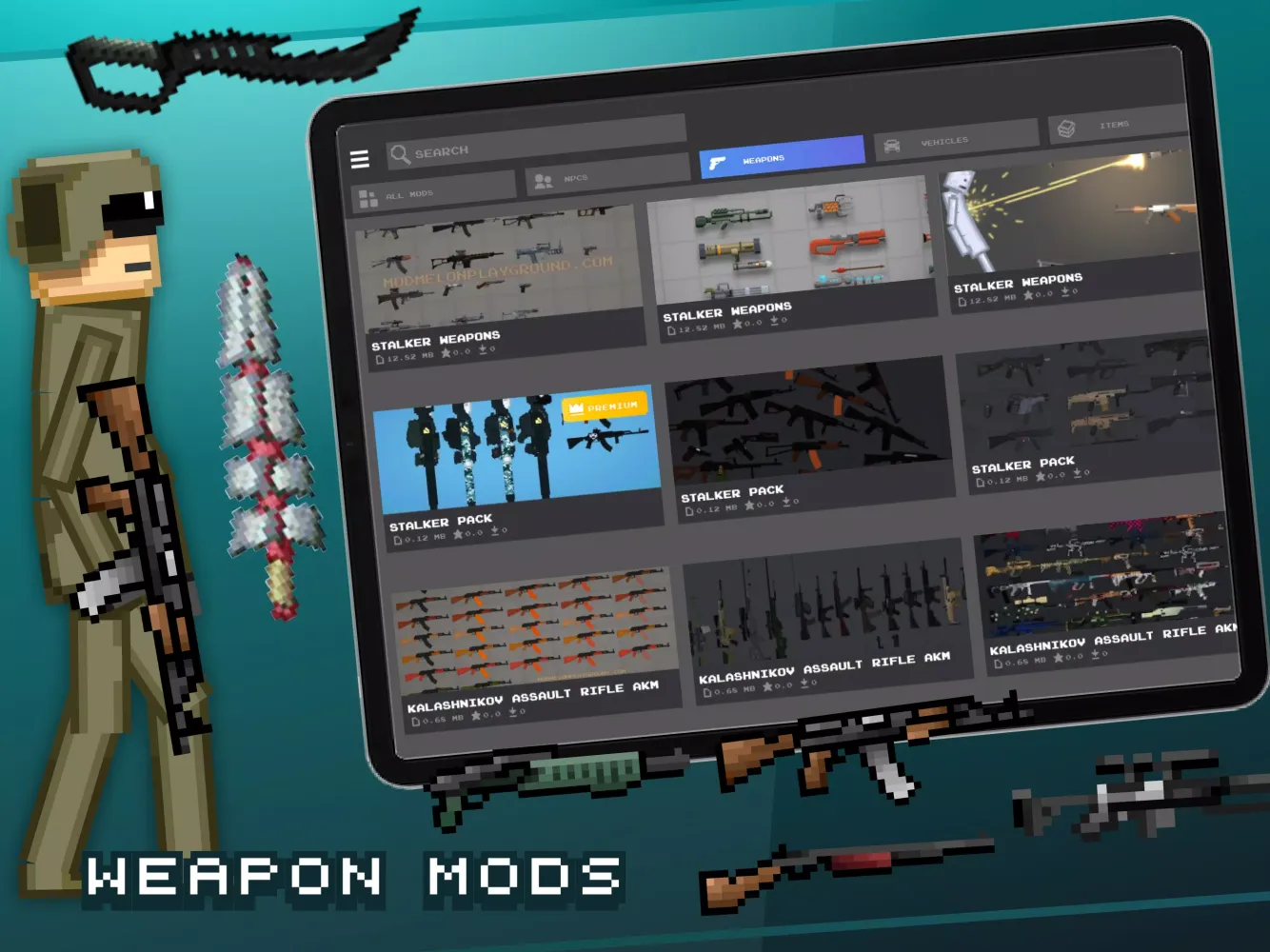 Mods for Melon Playground Screenshots