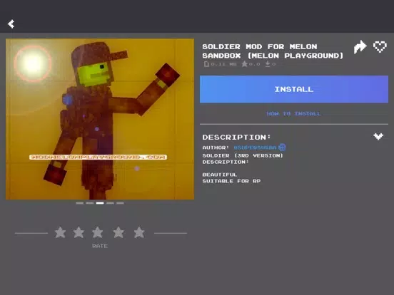 Mods for Melon Playground ⋄ iPad 應用截圖