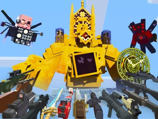 Captures d'écran de Guns Addons for Minecraft iPad 
