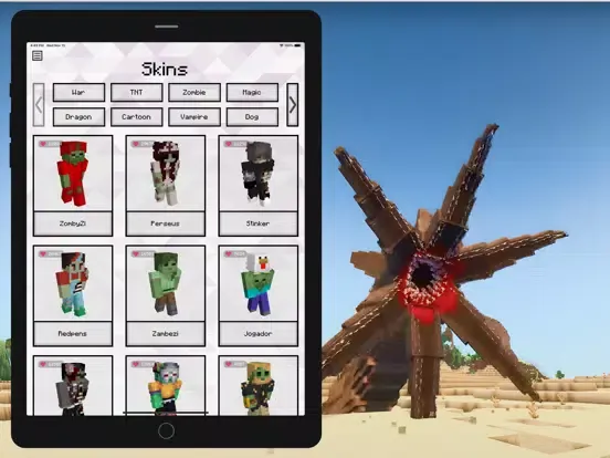 Captures d'écran de Guns Addons for Minecraft iPad 