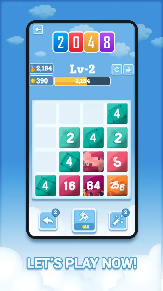 2048 : Animated Puzzle Game Screenshots
