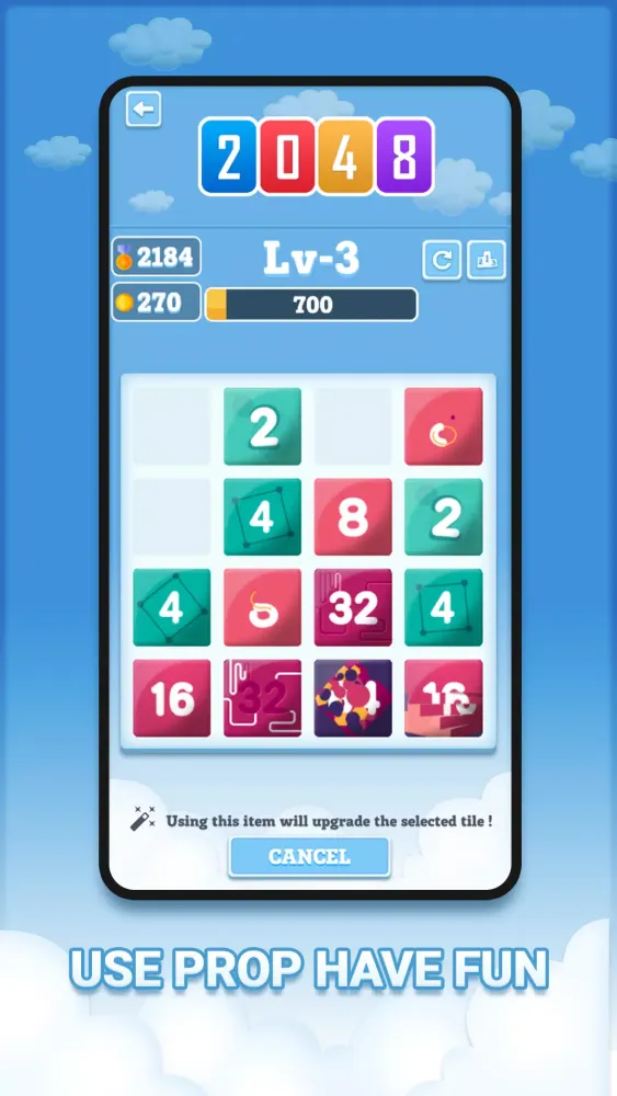 2048 : Animated Puzzle Game Screenshots