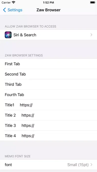 Zaw Browser 스크린샷