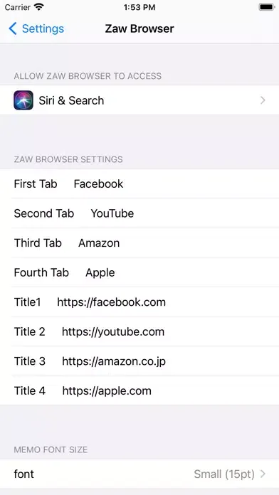 Zaw Browser 스크린샷