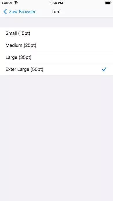 Zaw Browser 스크린샷