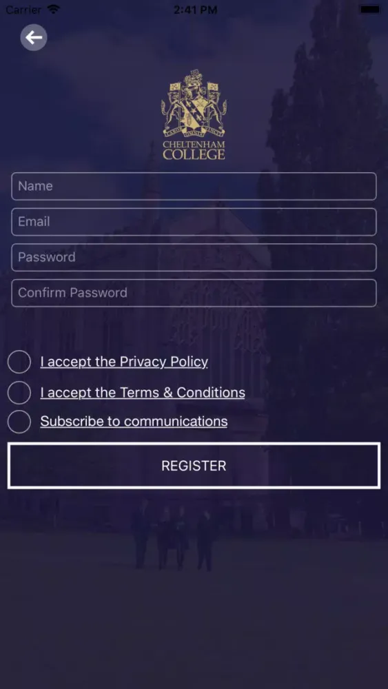 Captures d'écran de College Credit App