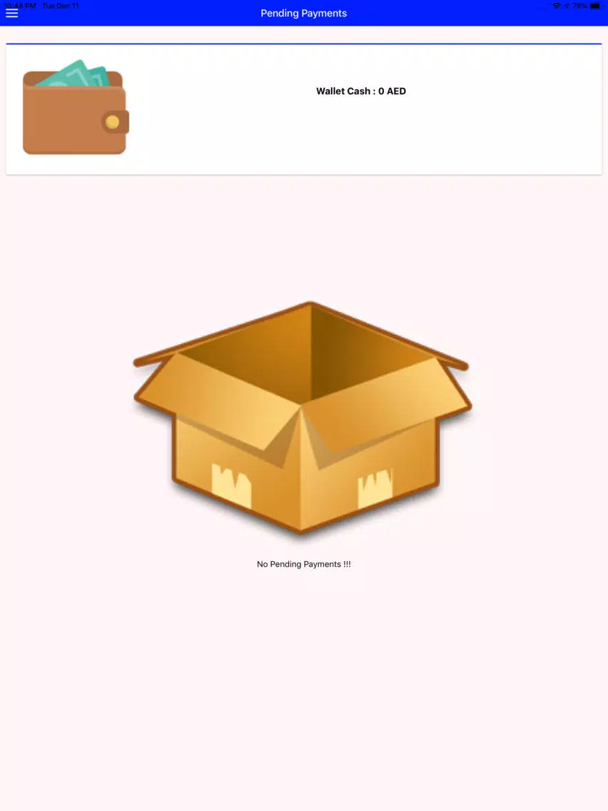 ภาพหน้าจอของ Ersaal Delivery Services iPad 