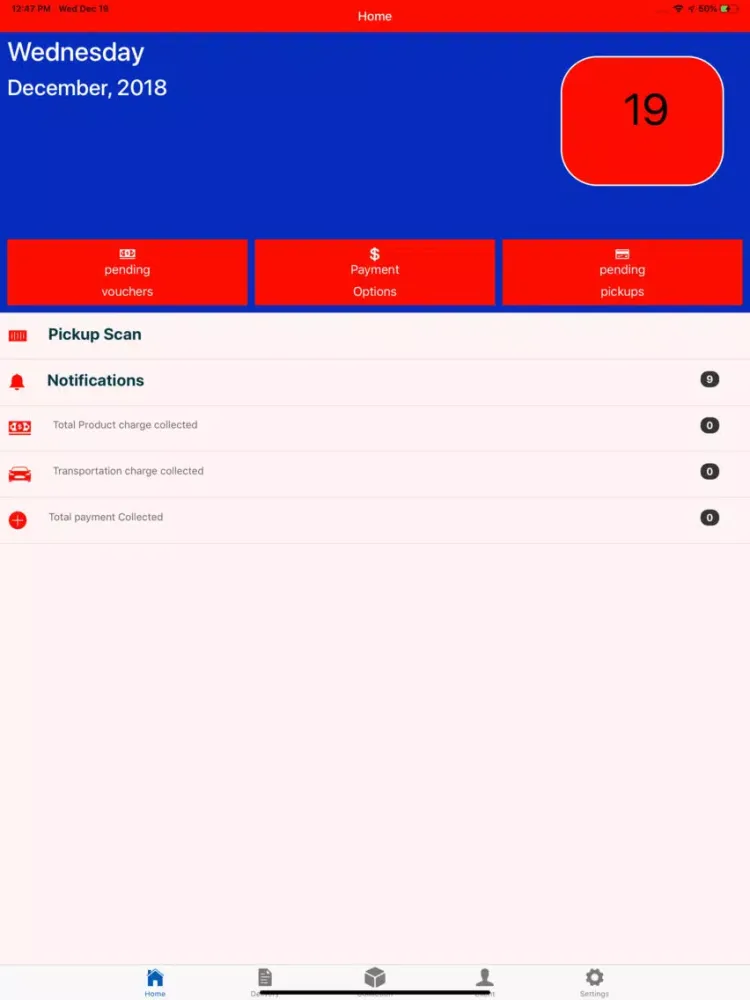 Ersaal Delivery Driver iPad  Screenshots