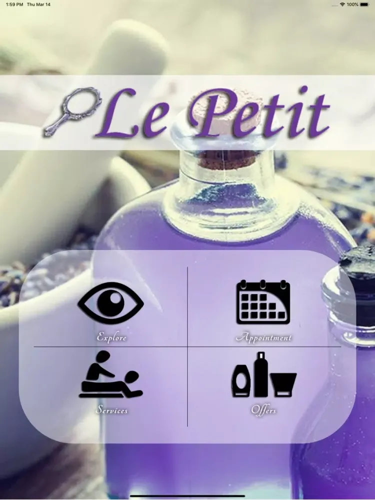 Lepetit Salon iPad 应用截图