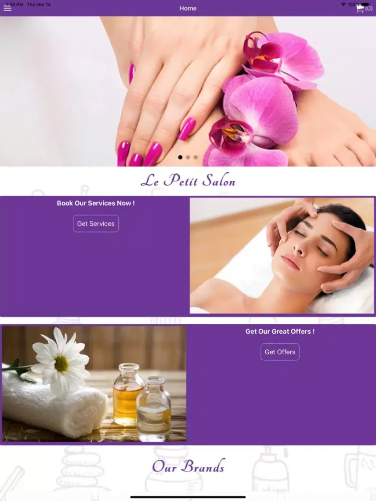 Lepetit Salon iPad 应用截图