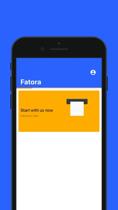Capturas de tela do Fatora - فاتورة