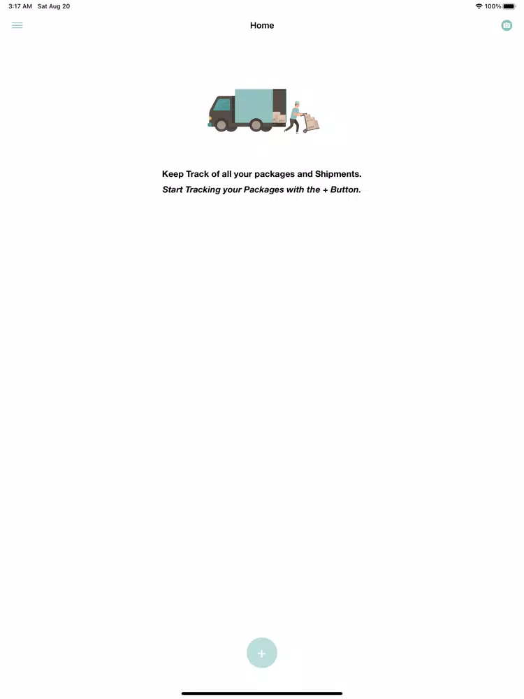 Track-it: Package Tracker iPad  스크린샷
