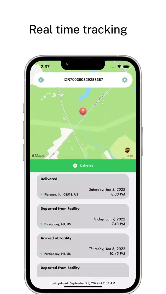 Track-it: Package Tracker スクリーンショット