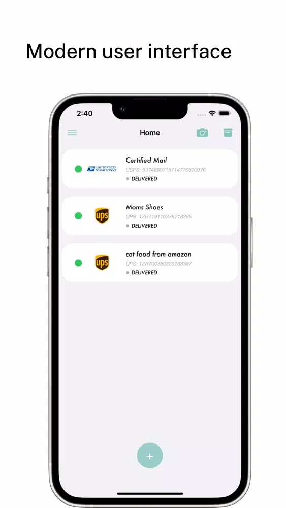 Track-it: Package Tracker 스크린샷