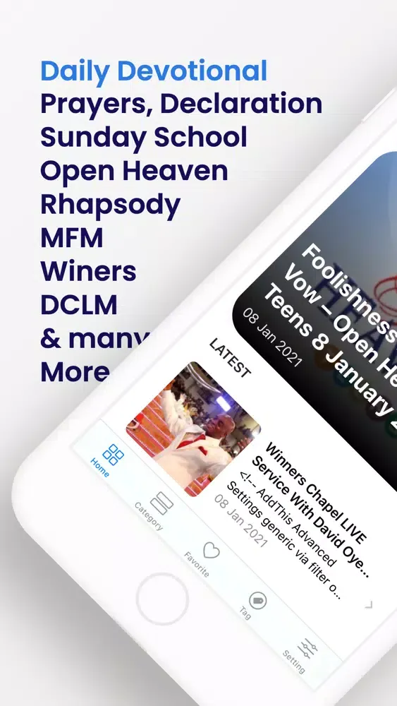 Open Heaven Daily Devotional سکرین شاٹس