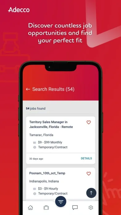 Adecco Screenshots