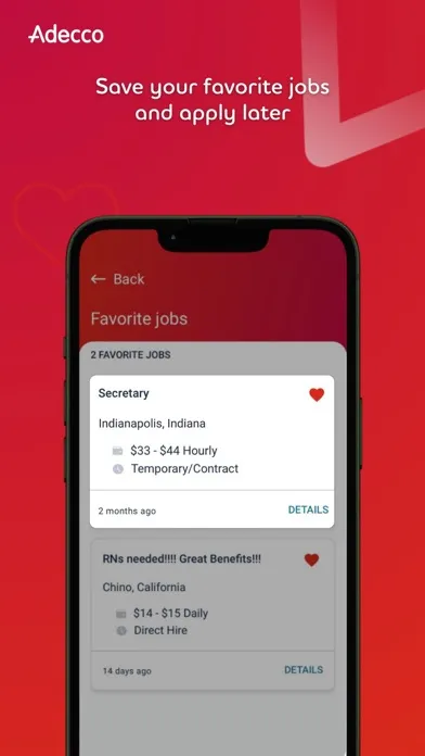 Adecco Screenshots
