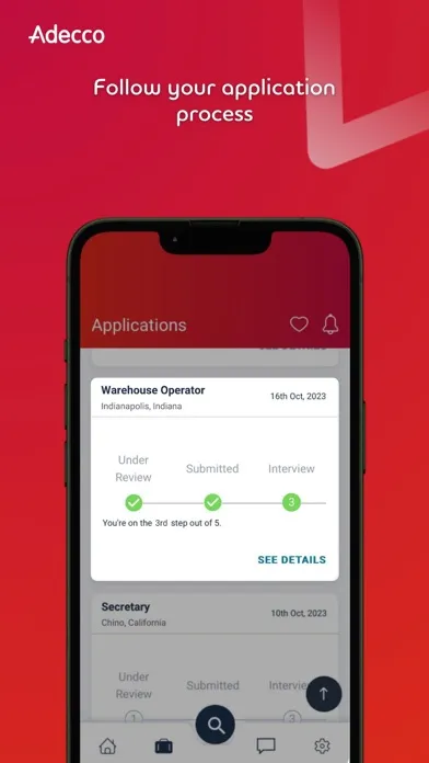 Adecco Screenshots