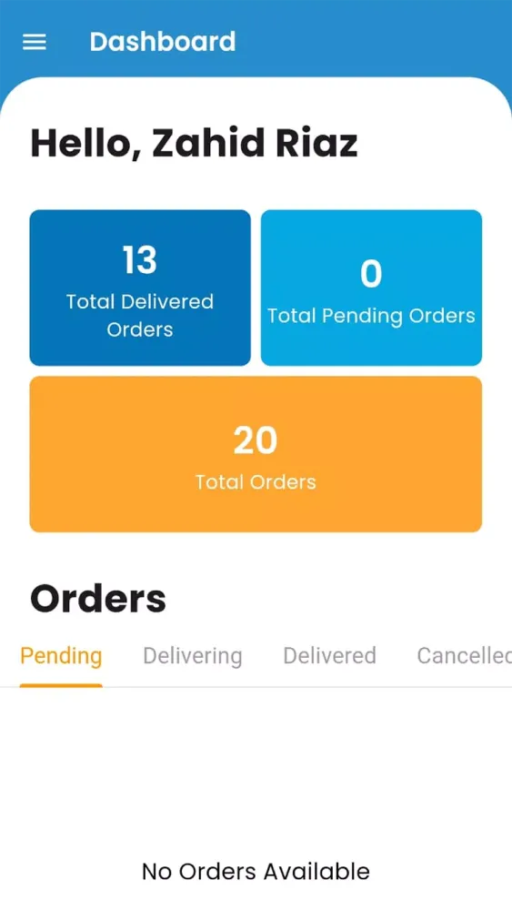 Adeeg Rider App Screenshots