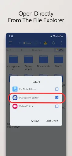 Markdown Editor स्क्रीनशॉट