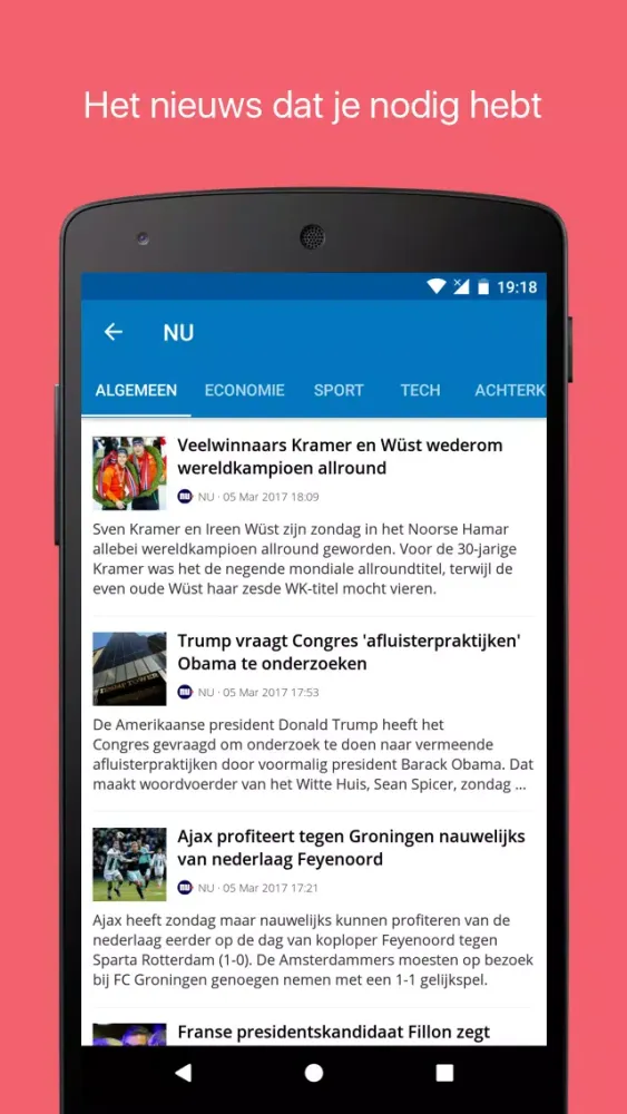 Kranten Nederland Ekran Görüntüleri
